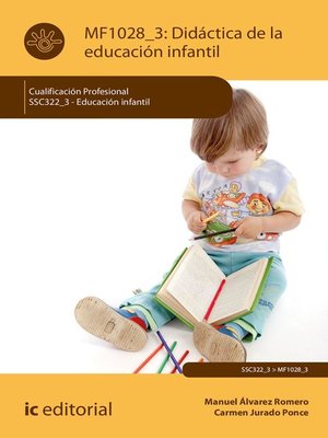 cover image of Didáctica de la educación infantil. SSC322_3